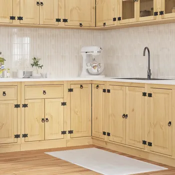 Příborník do zásuvky Truhlářský s policí Medová 60 x 32 x 40 cm Masivní borové dřevo