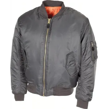 Pánský bomber Bunda BOMBER US MA1 ŠEDÁ velikost: XXL