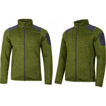 Pánská mikina Pánská mikina fleecová Warmpile BERGSON LUNO Green # 3XL