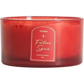 Svíčka Parafínová vonná svíčka Festive Spice Homla