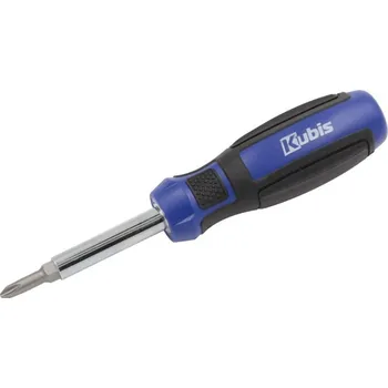 Šroubovák KUBIS Procraft 02-08-0206 Šroubovák 6 v 1 v pouzdře, PH1-SL5, PH2-SL6 мм, торцевая 6-8 мм, CrV6150, HRC 51-54