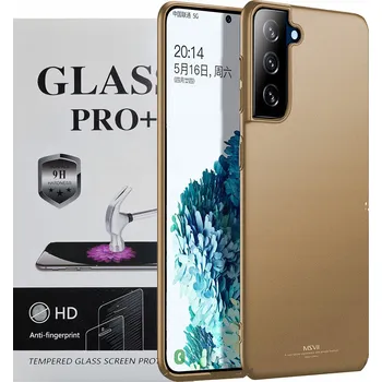 Pouzdro na mobilní telefon Audioimp Zadní Kryt pro Samsung Galaxy S21 gold