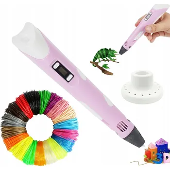 PROPISKA pro děti 3D TISKÁRNA PEN Sada PLA NÁPLNÍ 170 m Příslušenství