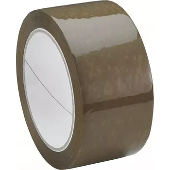 Lepicí páska Balicí páska F290 polypropylen a lepidlo z přírodního kaučuku 50mmx66m hnědá