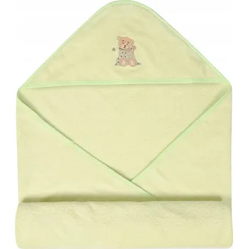 Prostěradlo Deka s kapucí BabyMatex 100 x 100 cm zelená
