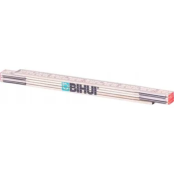 metr BIHUI DŘEVĚNÝ SKLÁDACÍ METR 1M