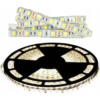 LED páska LED pásek eco light 300 SMD5050 14,4 W/m IP63 studená bílá 5 m