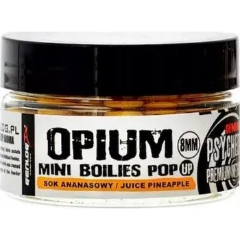 Boilies POP-UP BOILIES GENLOG OPIUM 8MM - ANANASOVÝ DŽUS