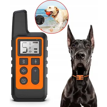 Obraz OBROŻA DLA PSA ELEKTRYCZNA TRENINGOWA VODĚODOLNÝ S DÁLKOVÝM OVLADAČEM, DOSAH 500M