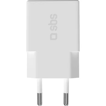 SBS Extra Slim 1x USB-C, GaN, 30 W, PD (TETRGAN1C30SLIM) bílá