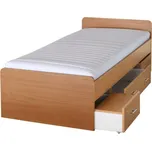 Postel, buk, 90x200, DUET