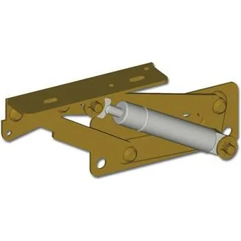 Postel Kování truhlové lavice EW-421 s tlakovou vzpěrou, nos. 6 kg, ocel modrý pozink