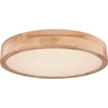 GLOBO Rainer, kruh, 40 cm, LED, 24W (41745-24) imitace dřeva