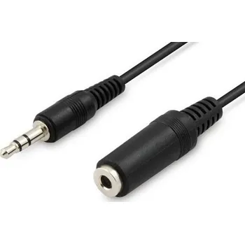 Audio kabel AQ Prodlužovací 3,5 mm jack na 3,5 mm jack, M/F, 3 m (xaqca41030)