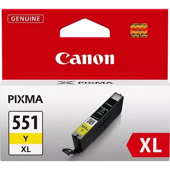 Počítačové příslušenství Canon CLI-551XL Y, 685 stran (6446B001) žlutá