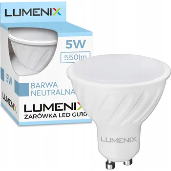 Žárovka LED žárovka Lumenix 5 W GU10 550 lm neutrální bílá 4500 K