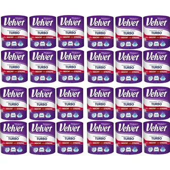 Utěrka Velvet papírové utěrky v balení po 1 ks bílé