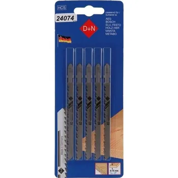 Pilový plátek Plátky do přímočaré pily HCS 85/1.45mm 5ks 32740, 24074