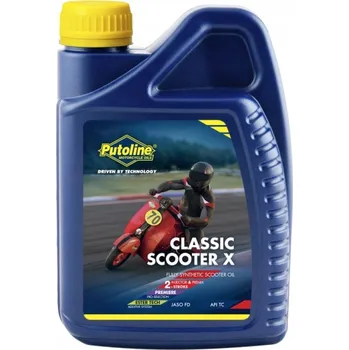 Motorový olej PUTOLINE 2T OLEJ DO SKÚTRŮ CLASSIC SCOOTER X 1L