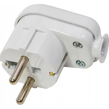 Elektrická zásuvka ÚHLOVÁ ZÁSUVKA WT-16U UNI SCHUKO PLX