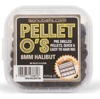 Umělá nástraha Sonubaits Pelety Pellet O's Halibut Hmotnost: 130g, Průměr: 14mm