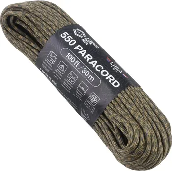 ostatní Šňůra PARACORD nylon 550LB ø 4 mm / 30 m Atwood Multicam
