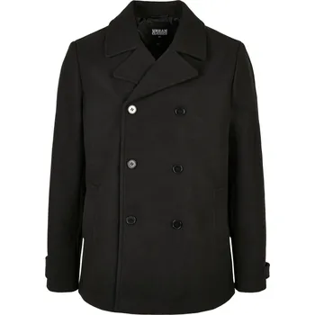 Dámský kabát Klasický černý kabát Pea Coat Urban Classics černá 2544685