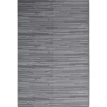 Koberec Koberec ARAKIL antracitový 140 x 200 cm, dvouvrstvý žakárový