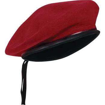 Čepice ROTHCO Baret MONTY vlněný ČERVENÝ velikost: M