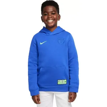 Dívčí tričko Mikina Nike FC Barcelona Club Jr FQ3449-405 XS (122-128 cm)