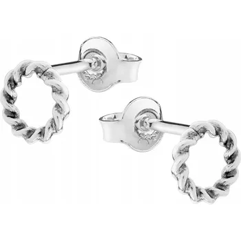 Náušnice Drobné stříbrné kroužky náušnice malé kruhy