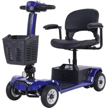 Elektrický skútr RACCEWAY SPLIT modrý