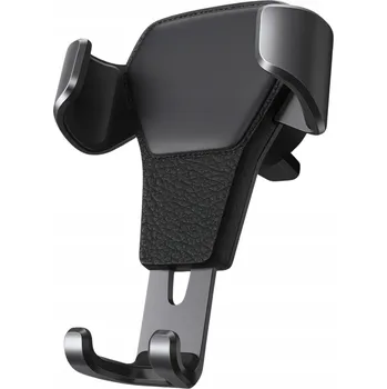Uchwyt Samochodowy Na Telefon Kratki Nawiewu Nastavitelný Auta Černý Silný