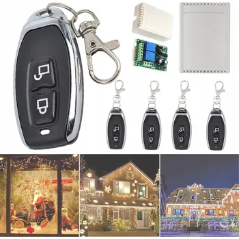 vypínač BEZDRÁTOVÝ RÁDIOVÝ OVLADAČ 433MHZ, RELÉ MODUL, RF SPÍNAČ