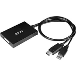 Club3D DisplayPort/Dual Link DVI-D HDCP ON, aktivní, M/F (CAC-1010) černá