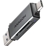 Axagon CRE-DAC, USB-C + USB-A, SD/microSD, UHS-I (CRE-DAC) černá