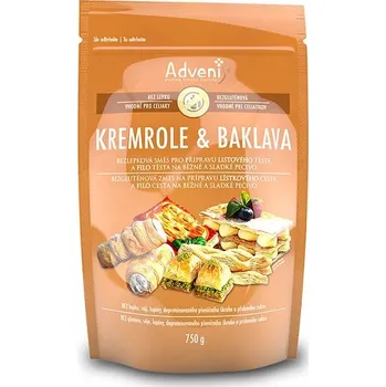 Adveni - Bezlepková směs Kremrole & Baklava 750g