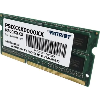 Patriot Signature Line 8GB DDR3 1600MHz CL11 (PSD38G16002S)