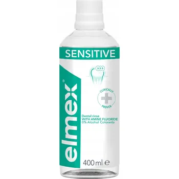 Ústní voda Elmex Sensitive Plus Ústní voda s aminfluoridem 400 ml