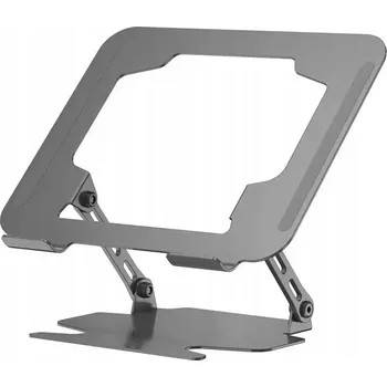 Skládací hliníkový stojan pod notebook ZM-901 stříbrný