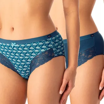 Dámské oblečení Kalhotky KEY LPC-577 B25 M (38) vícebarevné