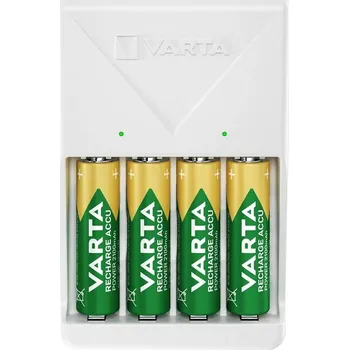 Nabíječka baterií Varta Plug Charger + 4 AA 2100 mAh (57657101451)