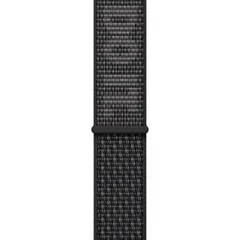 Apple 41mm černo-sněhobílý Nike provlékací sportovní řemínek (MPHW3ZM/A)