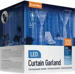 ColorWay vnitřní, 300 LED, 3× 3m, 220–240V AC, modrá (CW-GW-300L33VBL)