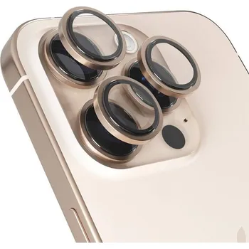 Epico Aluminium Lens Protector na Apple iPhone 16 Pro/16 Pro Max (91012151700002) béžové