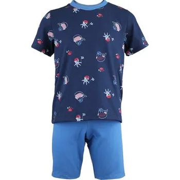 Chlapecké pyžamo Pleas Chlapecké krátké pyžamo modrá 116 (183794-800-116)