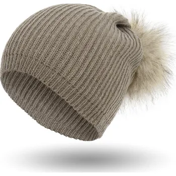 Čepice Polar Fashion zimní čepice beanie hnědá univerzální velikost