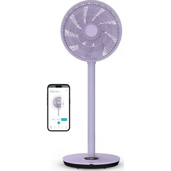 Domácí ventilátor Duux DXCF101 Whisper Flex 2 Smart, levander fialový