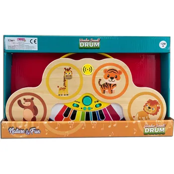 Dřevěná hračka Dřevěné dotykové piano varhany