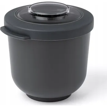 Kulatá kuchyňská miska s víkem, nádoba Tylla 0,5 L Charcoal Amuse